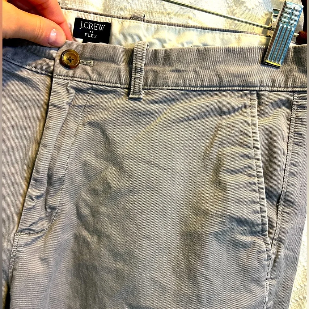 J. Crew Flex Men’s Pants, Gray, size 34x32, great condition! - Picture 1 of 6